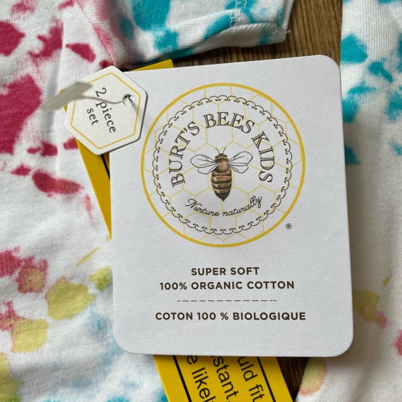 Unisex Burt’s Bees tie-dyed PJ set - Picture 4 of 5